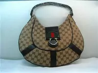 woman gucci discount sac 2013 bon sac zz1660 abricot brun 37cmx24cm